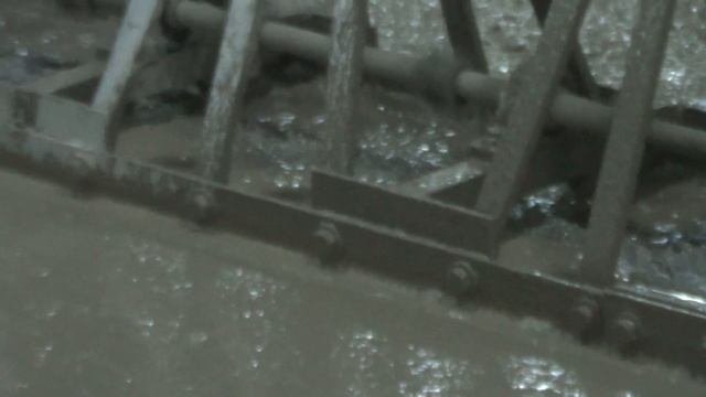Виброрейка GROST SVR в работе