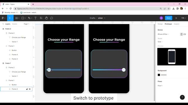How to Make An Interactive Slider in Figma | Designing | Game App Studio