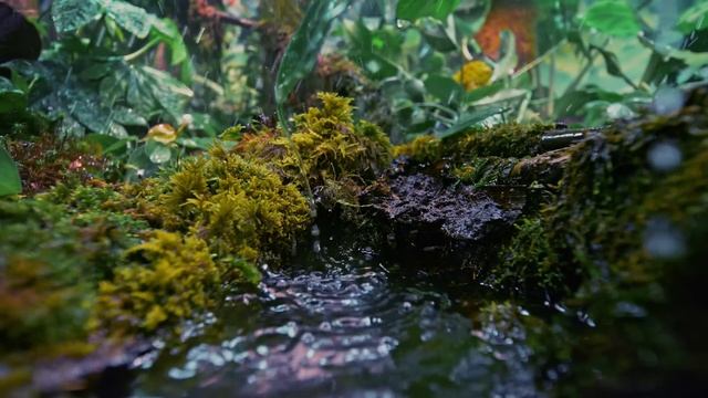 The Moment: Relax In A Rain Forest With Soft Piano Music