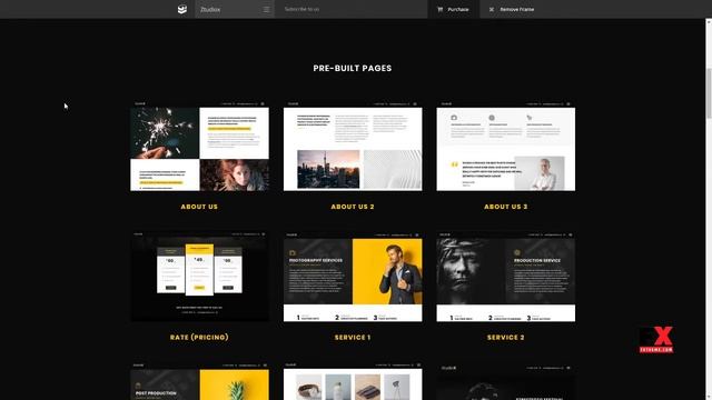 Ztudio X - Creative Studio Photography WordPress Theme For Photograph