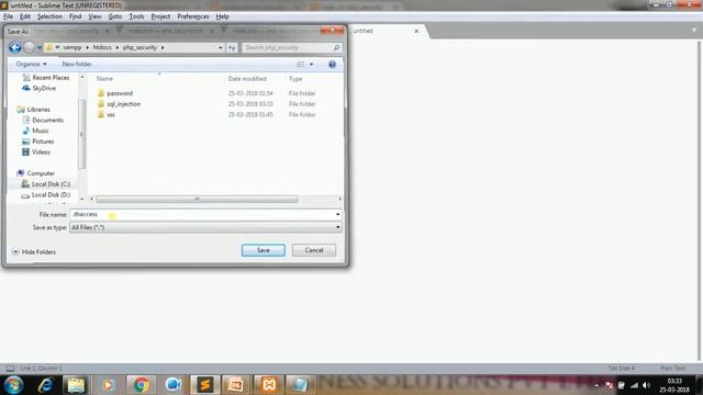 Part-18: Hiding Directories  (PHP Security: Using OOP)