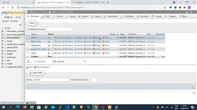 INTRODCTION TO LARAVEL 8 WITH A LOGIN AND REGESTRATION SYSTEM CONNECTED TO DATABASE