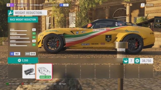 Forza Horizon 4 - Unlocking Formula Drift 117 Ferrari 599 GTB Fiorano Series 33  Summer