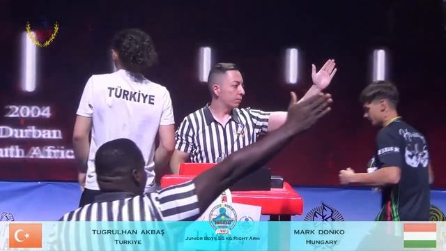 2023 WAF 55 KG RIGHT HAND JUNIOR BOYS U18 ALL MATCHES
