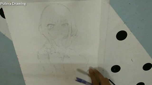 Gotoubun no Hanayome - Miku Nakano - Speed Drawing - By - Putera Drawing