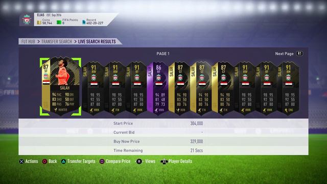 FIFA 18 POTM MARCH INFORMATION - SALAH & SON