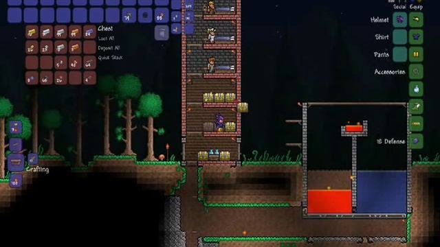 Gameplay Terraria - Episodio 14 -  Minata All'Inferno!  Parte 2