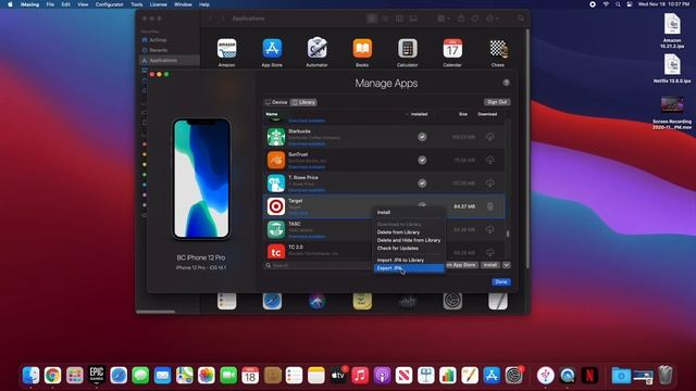 Install Restricted iOS App on M1 Mac (using iMazing)