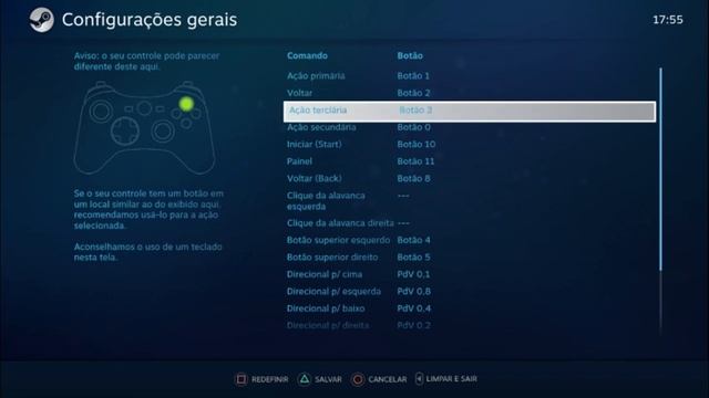 Como configurar qualquer controle na Steam