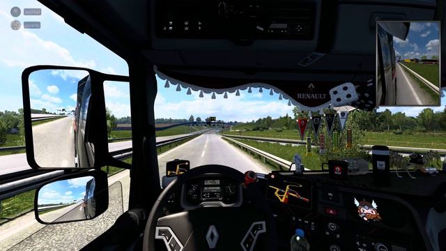 Renault t high, Truckers MP multiplayer with cb chatter,