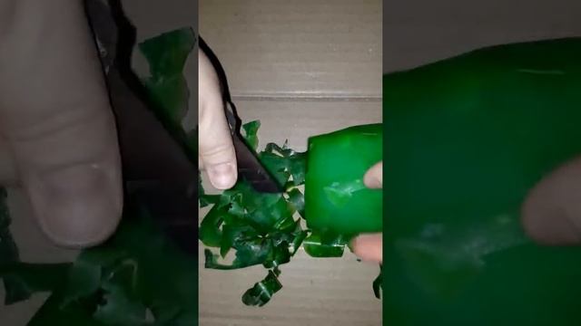Перевар из мыла Sev огуречный с добавлением пищевого красителя