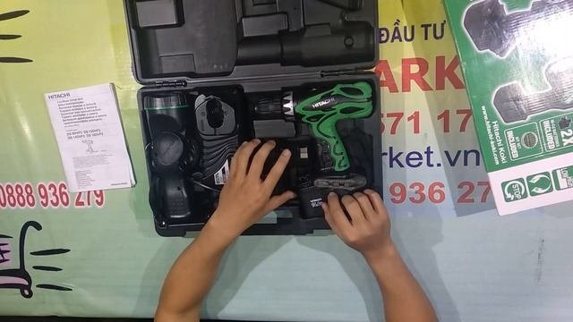 nơi bán Hitachi DS14DVF3 giá rẻ,   máy khoan pin Hitachi DS14DVF3 giá rẻ, 0888571179