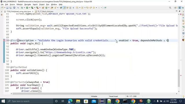 Day138 Upload a File using Sikuli || How To Automate Login Page Using Sikuli