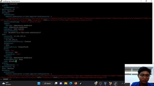 UAS ADMIN JARINGAN || KUBERNETES CLUSTER