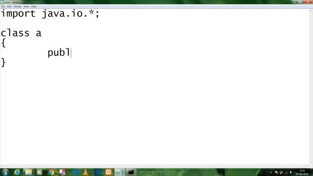 4  Command line argument and BufferedReader class in java