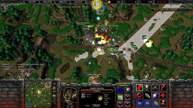 Warcraft 3 - Battle Tanks League #1