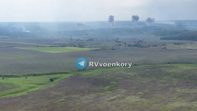 Кадры со стороны врага: Нанесение авиаударов по украинским позициям в Харьковской области