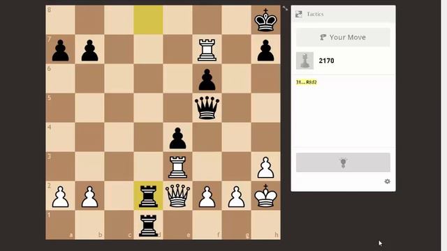 Решение задач по тактике на Chesscom - 4 часть