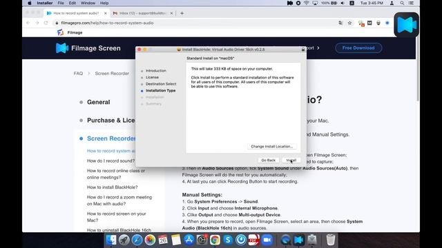 How to Record Internal Audio on Mac in 2021? | Filmage Screen Recorder