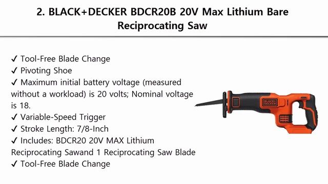 Top 3 Best Reciprocating Saw 2019