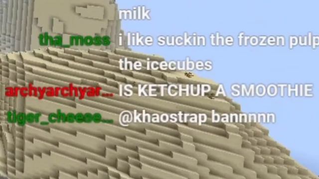 Twitch Chat Argues Over The Best Blocks In Minecraft