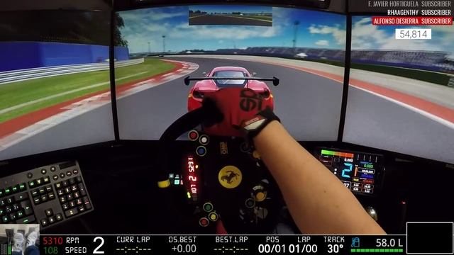 Nuevo Ferrari 488 GT3 @ Hungaroring - Assetto Corsa Competizione Live