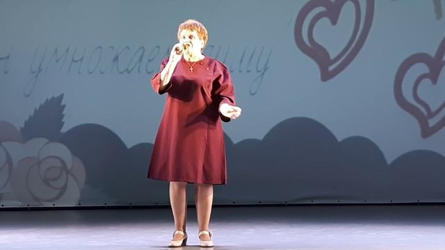 Галина Манылова, участница районного фестиваля "Творя добро, мы умножаем душу"