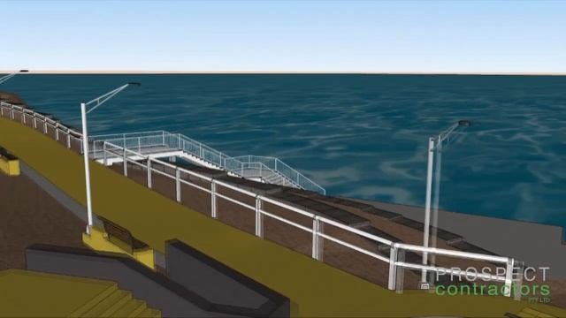 Bar Beach cliff stabilisation