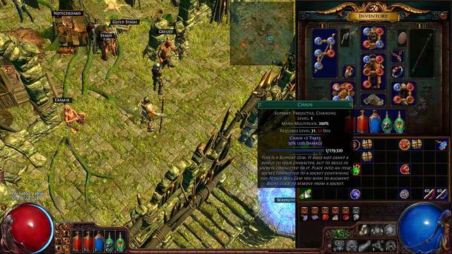 Path of Exile: Beginner Tips - Selling Valuable Quest Skill-Gems To Earn Currency In A New League