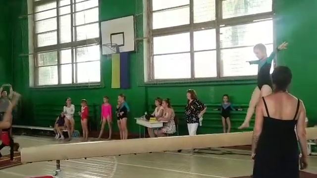 Спортивная гимнастика г. Бахмут. Соревнования на первенство СК "Юпитер"