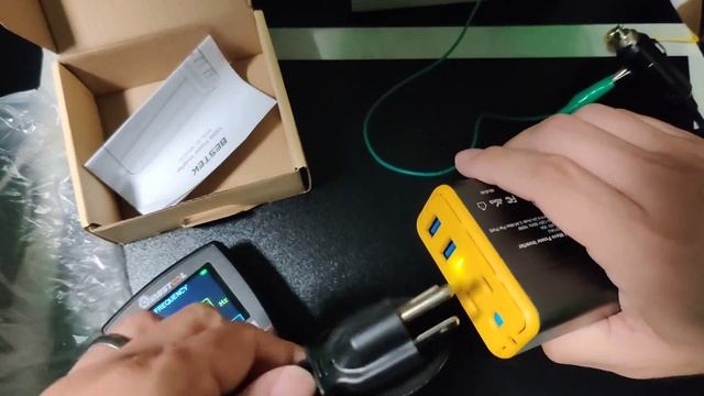 Testing out the BESTEK 150W Power Inverter DC 12V to 110V AC Converter 4 2A Dual USB Car Adapter