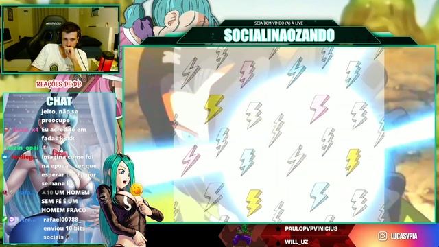VAVAGAMES9 REAGINDO à GOKU VEGETA e ANDROID 17 vs JIREN  O HACKER ESTÁ HUMILHANDO!