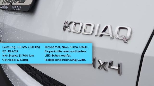 Gebrauchtwagen der Woche KW04 2021 ŠKODA Kodiaq Style 1.4 TSI
