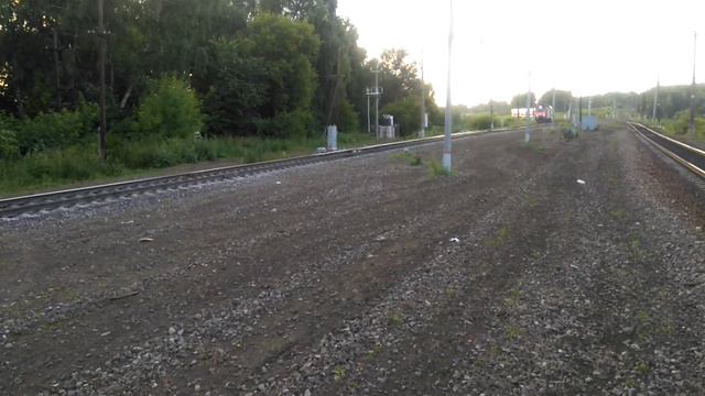 Супер приветливый ЭП20 - 020 с двухэтажным составом Москва - Воронеж