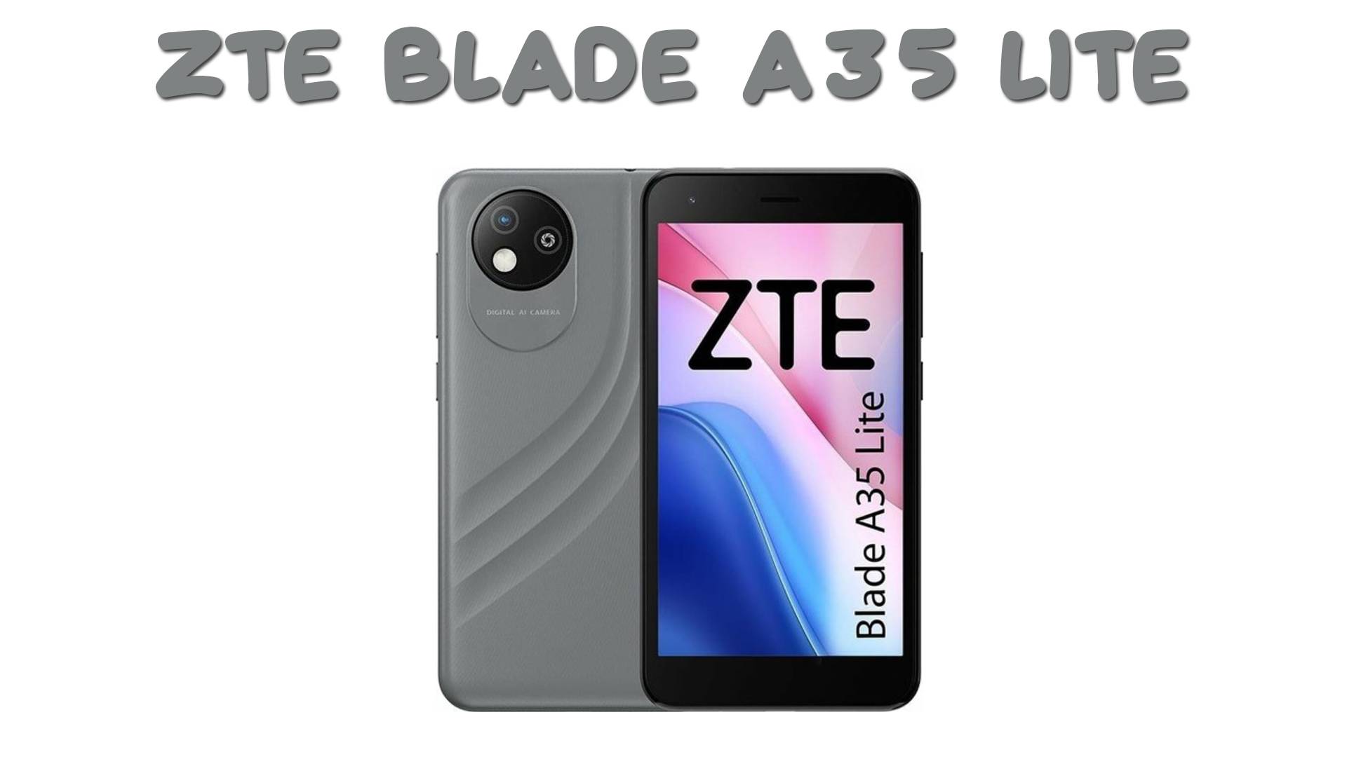 ZTE Blade A35 Lite первый обзор на русском