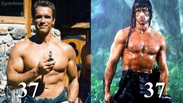 Arnold Schwarzenegger Vs Sylvester Stallone Transformation ★ 2019
