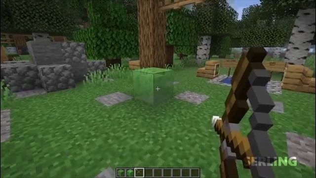 Реалистичный блок слизи [minecraft]