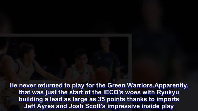 Lone PH bet iECO's Terrific 12 debut ends in blowout loss to Ryukyu