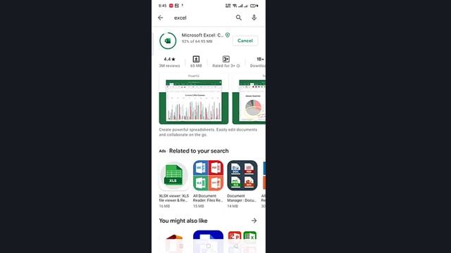 Excel | Excel In Android Phone | How To Use Microsoft Excel in Mobile Phone |MS Excel App in Androi
