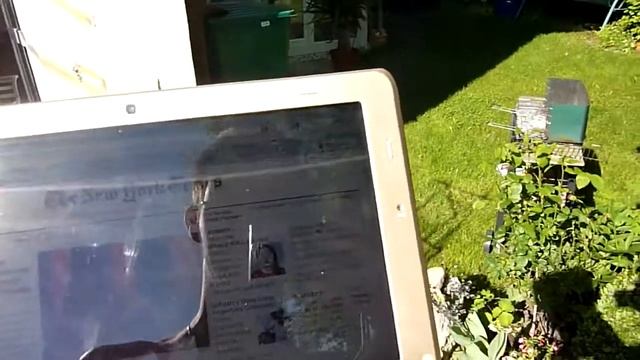 MSI Wind U160 Netbook Outdoor