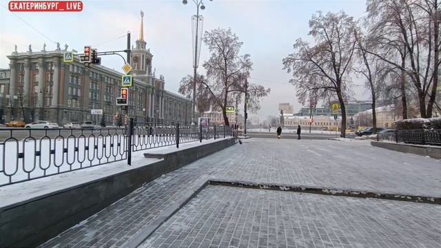 Морозное утро Екатеринбург 18 11 2022 часть 2