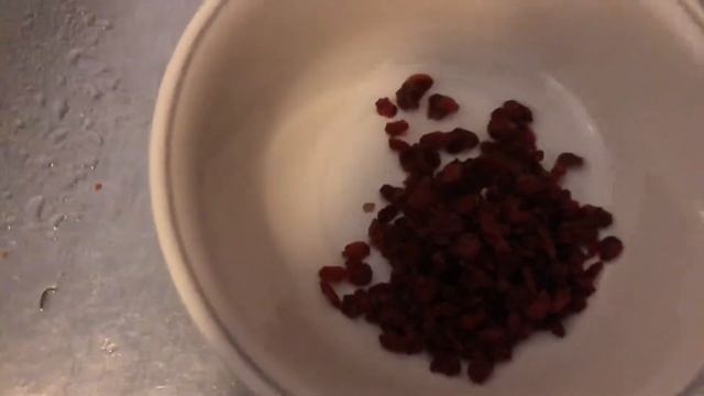 Rehydrating Barberries