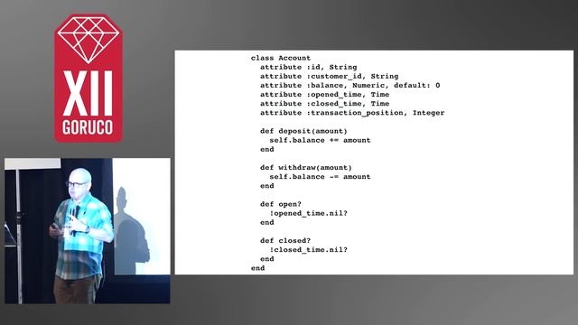 GORUCO 2018:  Evented Autonomous Services in Ruby by Scott Bellware