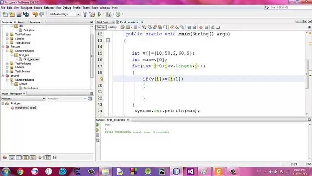 35 - Java Course Level 1 (Sorted Array and max , min number)