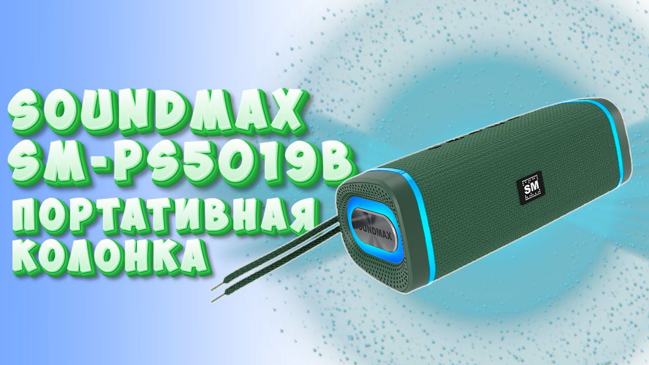 Колонка с Handsfree за 1300 рублей | Soundmax SM-PS5019B
