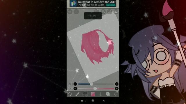 ?Туториал по |~Рисованию/Обработке волос~|[Gacha club]~