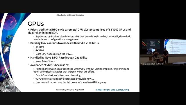 Supporting NASA Science with OpenStack
