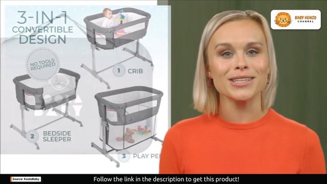 KoolaBaby 3 in 1 Baby Bassinet ?| Review !!