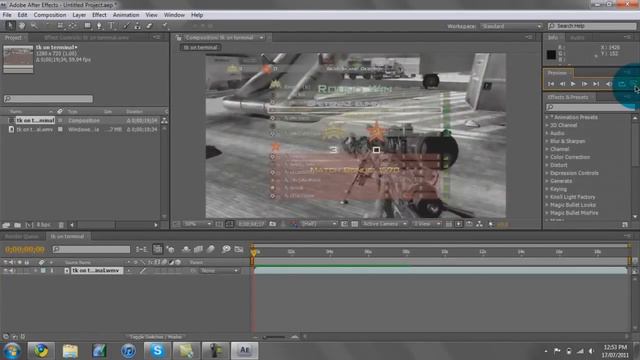 How To Do Ripple Effect [ CC Lens ] In Adobe After Effects CS4 5 Tut - TehDylann