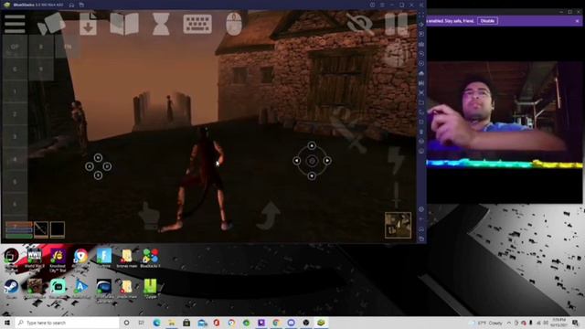 How to download and play the android port of morrowind on pc using bluestacks and to map controller